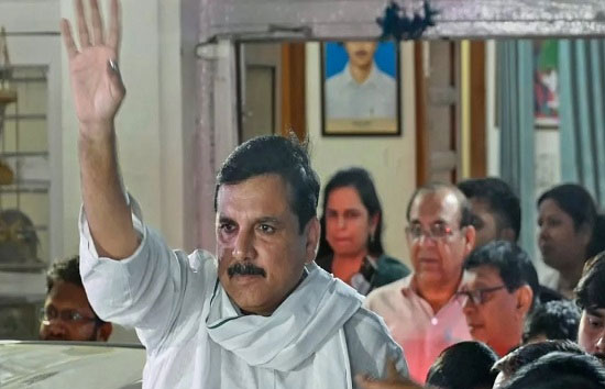 दिल्ली शराब नीति घोटाला : संजय सिंह की न्यायिक हिरासत बढ़ी, कोर्ट ने 10 नवम्बर तक के लिए जेल भेजा 