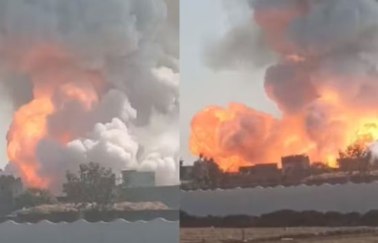 MP : हरदा पटाखा फैक्ट्री में भीषण धमाका, 7 की मौत, 60 लोग झुलसे 