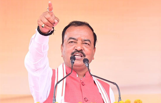 जालौन : केशव मौर्य ने बोले -सपा-बसपा, कांग्रेस ने बुंदेलखंड को किया बर्बाद, भाजपा ने किया विकास 