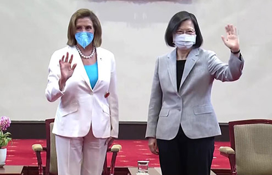 नैंसी पेलोसी बोली पूरा अमेरिका ताइवान के साथ, डरने की नहीं है जरूरत 