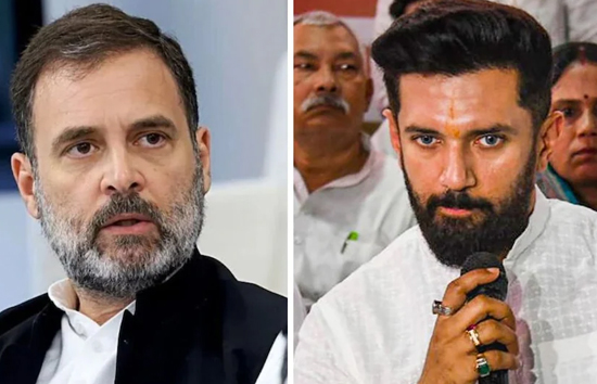 राहुल गांधी के आरक्षण खत्म करने वाले बयान पर बोले चिराग पासवान,  कहा-'खत्म करना तो दूर, सोचना भी अपराध'