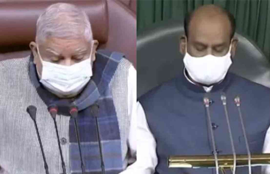 संसद में मास्क पहनना हुआ अनिवार्य, लोकसभा अध्यक्ष से लेकर पीएम मोदी तक मास्क में आए नजर 