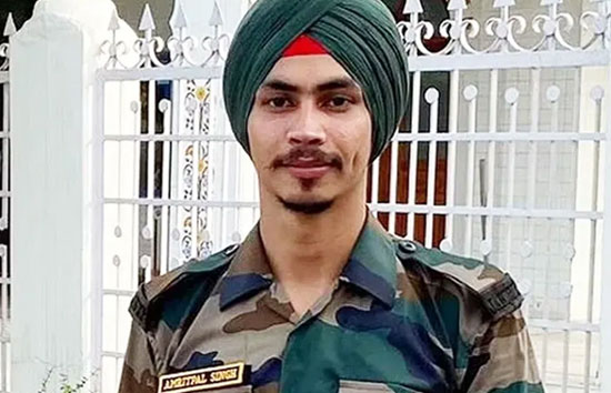 अग्निवीर अमृतपाल ने आत्महत्या की थी, इसलिए नहीं दिया सैन्य सम्मान : सेना