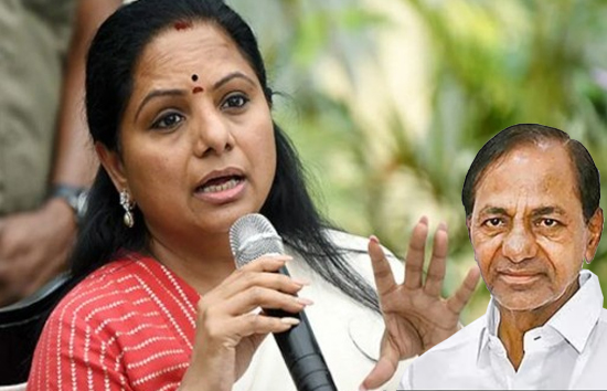पार्टी लाइन से हटकर बयानबाजी करने के आरोप में KCR का बेटी के. कविता पार्टी सस्पेंड 