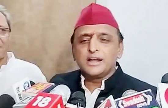 भाजपा राज अराजक प्रदेश बन गया यूपी : अखिलेश यादव