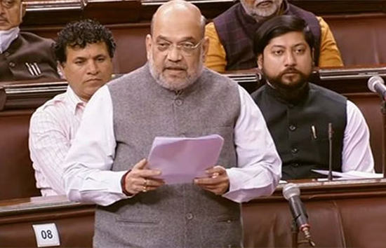 ओवैसी पर हमले को लेकर गृह मंत्री अमित शाह ने राज्यसभा ने दिया जवाब 