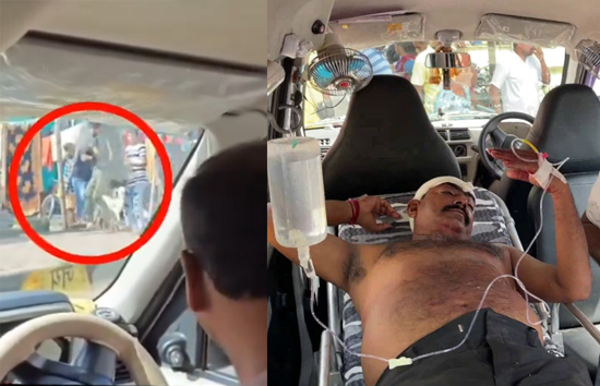 बंगाल में बवाल जारी, भाजपा नेता पर हमले का वीडियो वायरल, चले बम और गोली 