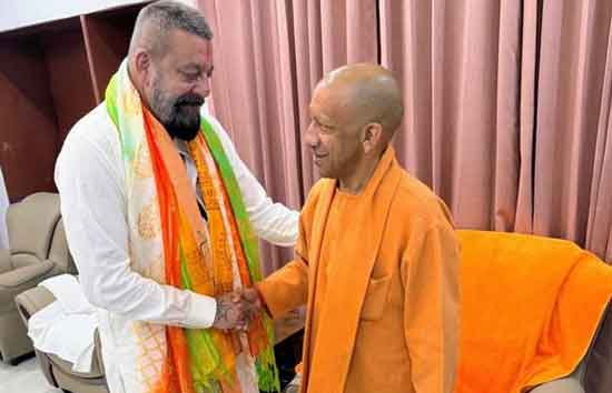 मुख्यमंत्री योगी से मिले संजय दत्त, पोस्ट शेयर कर साझा किया अनुभव 