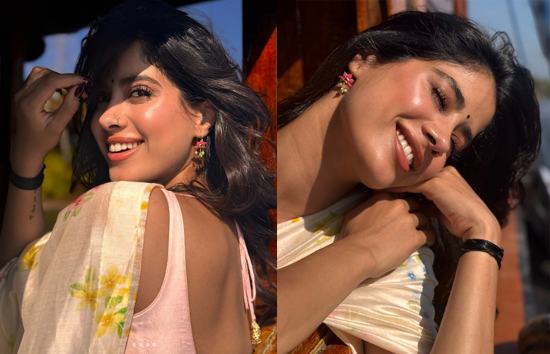 जाह्नवी कपूर फ्लोरल साड़ी में लूटी महफ़िल...स्टाइलिश और ग्लैमरस लुक्स के लिए हैं मशहूर 