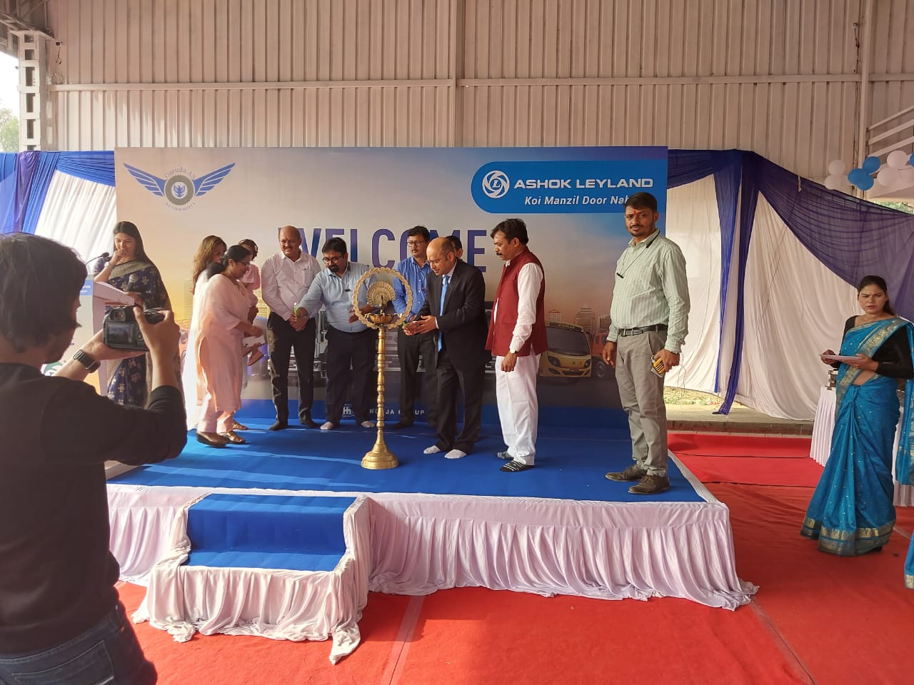 हैदरगढ़ में खुला अशोक लीलैंड का सर्विस सेन्टर