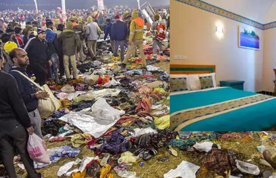 महाकुंभ में भगदड़ के बाद खाली पड़े होटल,  50 फीसदी कमरे खाली