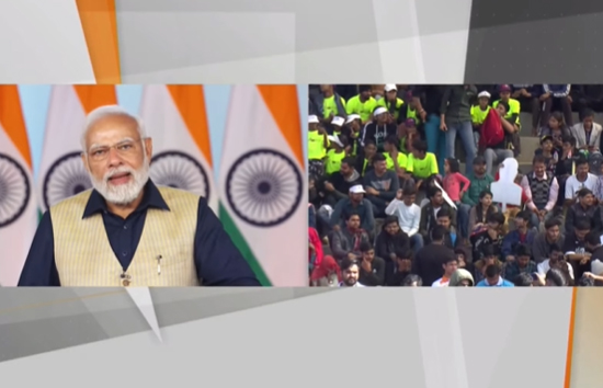 देश में खेल और खिलाड़ियों को सशक्त बनाने की दृष्टि से देखा जा रहा : प्रधानमंत्री मोदी