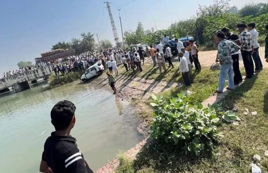 हरियाणा : कैथल में एक परिवार के 8 लोगों की दर्दनाक मौत, नहर के कार में गिरने से हुआ हादसा 