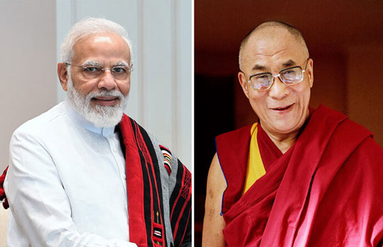 तिब्बती धर्मगुरु दलाई लामा को पीएम मोदी ने दी जन्मदिन की बधाई,  ड्रैगन को लगी मिर्ची