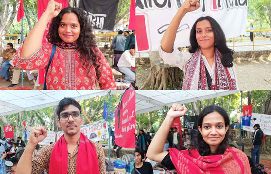 JNU में चारों सीटों पर लेफ्ट का कब्जा, ABVP साफ, अदिति मिश्रा बनीं प्रेसिडेंट