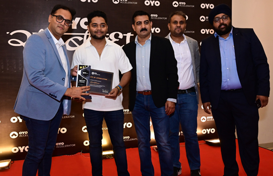 धार्मिक पर्यटन में वृद्धि की तैयारी के साथ ओयो ने आतिथ्य क्षेत्र में बेहतरीन काम करने वाले होटल व्यवसायियों का सम्मान किया