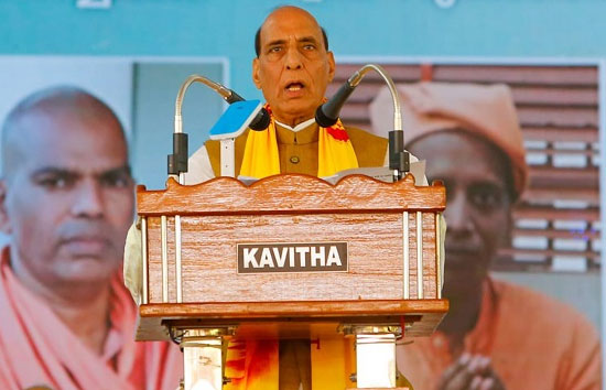 सैन्य शक्ति के लिए दुनियाभर में भारत ने बनाई एक अलग पहचान : रक्षा मंत्री