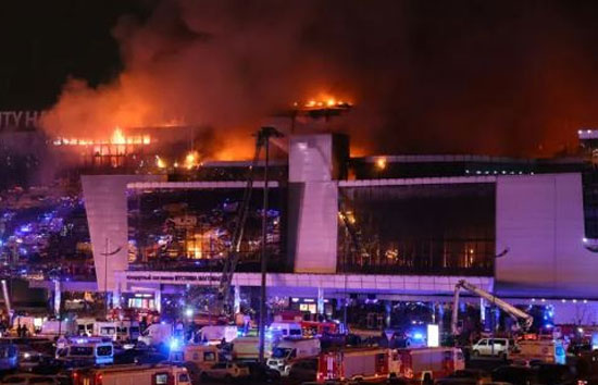 रूस आतंकी हमले में अब तक 150 लोगों की मौत, 11 गिरफ्तार, यूक्रेन पर गहराया शक 