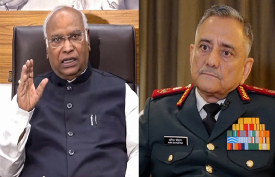 सीडीएस के बयान के बाद मल्लिकार्जुन खड़गे ने मोदी सरकार को घेरा, कहा-क्या देश से कुछ छिपाया गया ?