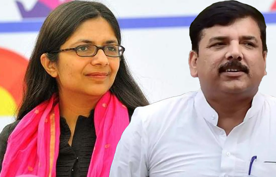 राज्यसभा के लिए स्वाति मालीवाल AAP कैंडिडेट, संजय सिंह पर जताया दोबारा भरोसा, जेल से करेंगे नामांकन