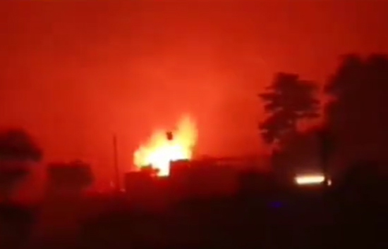 बिहार : भागलपुर में एक-एक कर 35 से ज्यादा गैस सिलेंडर फटे, चालक की मौत