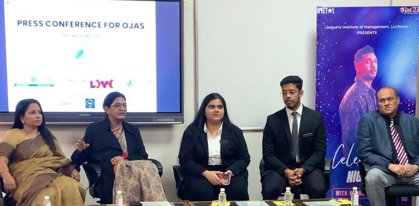 हॉलीवुड हिलेरिटी: सिटकॉम एक्सपीरियन्स’ पर आधारित होगा जयपुरिया इंस्टिट्यूट ऑफ़ मैनेजमेंट लखनऊ का वार्षिक समारोह 'ओजस-2023'