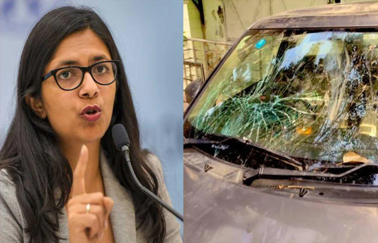 महिला आयोग की अध्यक्ष स्वाति मालीवाल के घर में घुसकर हमलावर ने की तोड़फोड़,  गिरफ्तार