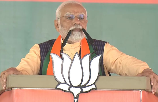 मध्य प्रदेश विस चुनाव : पीएम मोदी बोले-कांग्रेस ने माना कि मोदी की गारंटी के सामने उसके झूठे वादे नहीं चलेंगे