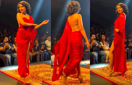 रैंप पर उतरीं तेजस्वी प्रकाश, वॉक स्टाइल देख लोग हुए दीवाने, वीडियो वायरल