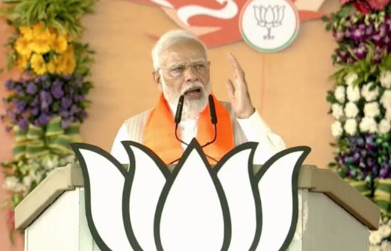 मध्य प्रदेश में पीएम मोदी ने कांग्रेस पर बोला हमला, कहा- पार्टी के पास भविष्य की सोच नहीं