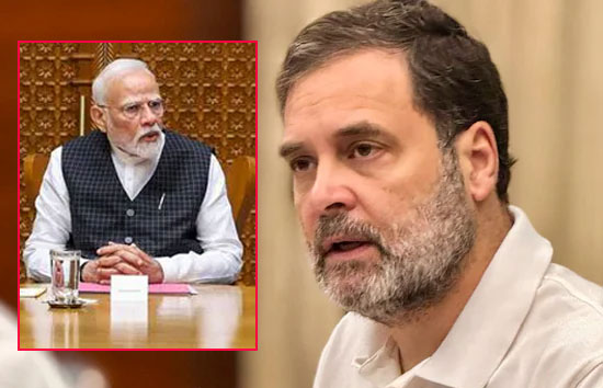 एक्‍शन मोड़ में पीएम मोदी, दिनभर चली बैक-टू-बैक हाईलेवल मीटिंग, राहुल गांधी मिलने पहुंचे 