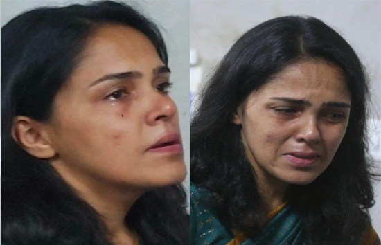 लखीमपुर सड़क हादसा : घायलों से मिलने पहुंची कमिश्नर रोशन जैकब, बच्चे की हालत देख नहीं रोक पाई आंसू 