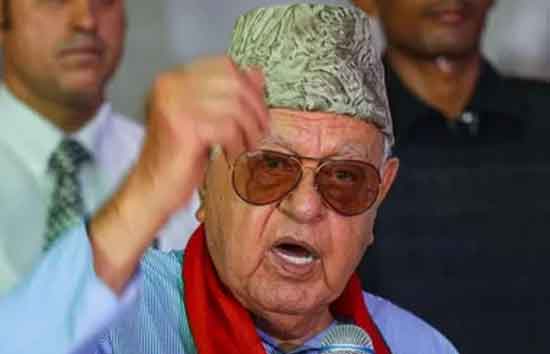 फारूक अब्दुल्ला ने ईरान में पढ़ रहे छात्रों से की जल्द वापस आने की अपील 