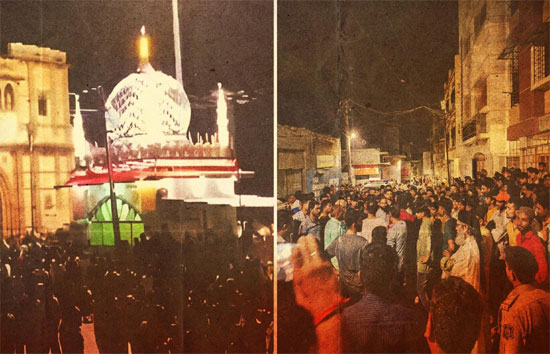 अवैध दरगाह को हटाने का नोटिस चस्पा करने पहुंचे अधिकारियों  पर हमला, एक की मौत, 4 पुलिसकर्मी घायल 