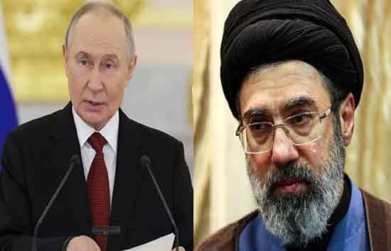 ईरान के नए सुप्रीम लीडर को पुतिन का पूरा सपोर्ट, मोजतबा खामेनेई को दी बधाई 
