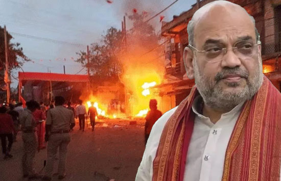 सासाराम में हिंसा के बाद अमित शाह का दौरा रद्द, धारा 144 लागू, इंटरनेट सेवा बंद  