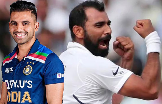IND vs SA : दीपक चाहर वनडे तो शमी टेस्ट सीरीज से बाहर, दोनों खिलाड़ियों के बाहर होने की ये रही वजह 