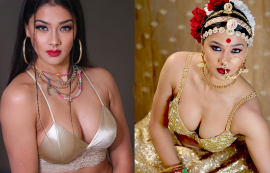 भोजपुरी अभिनेत्री नम्रता का चोली के पीछे क्या है' गाने पर बेली डांस, फैंस हुए दीवाने 