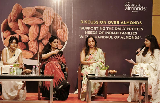 हर दिन मुट्ठीभर बादाम से भारतीय परिवारों की प्रोटीन की आवश्यकता पूरी करने का प्रयास 