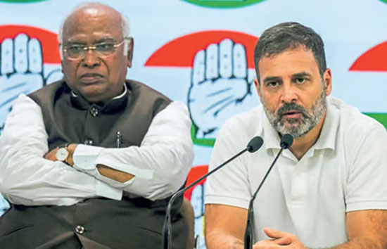 लोकसभा चुनाव : कांग्रेस के सभी अकाउंट फ्रीज, राहुल बोले-हम चुनाव प्रचार तक नहीं कर पा रहे