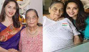  बॉलीवुड :  नहीं रहीं माधुरी दीक्षित मां 91 साल की उम्र में हुआ  निधन