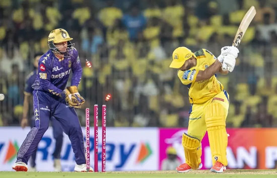 CSK vs KKR :  कोलकाता नाइट राइडर्स ने चेन्नई सुपर किंग्स को धो डाला