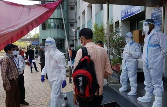 coronavirus update : देश में 24 घंटे में कोरोना वायरस के 10,725 नए केस, 31 की मौत 