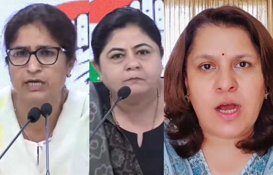 मणिपुर में दो महिलाओं को निर्वस्त्र घुमाने के मामले में कांग्रेस ने बीजेपी को घेरा, पूछा-इसे राजनीति का खेल कहेंगे या 'ऑल इज वेल' कहेंगे