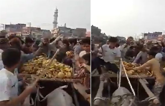 पाकिस्तान : केला बेचने निकले बच्चे का ठेला लूट ले गए लोग, रोते हुए लड़के पर किसी को नहीं आई तरस 