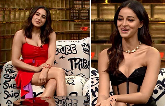 ‘कॉफ़ी विद करण’ में करण जौहर का खुलासा, सारा अली खान और अनन्या पांडे ने किया एक ही अभिनेता को डेट 